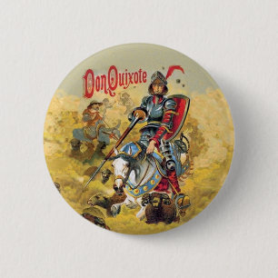 Don Quixote 6 Cm Round Badge