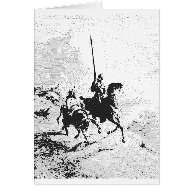 Don Quixote and Sancho Panza (Front)