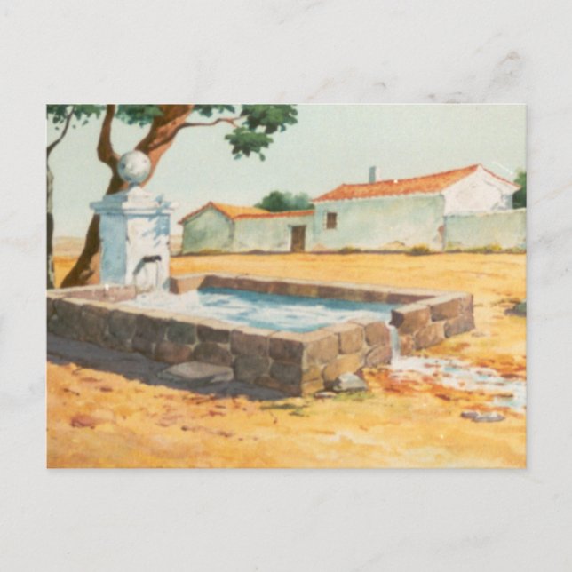 DON QUIXOTE - Animation Background (1979) Postcard (Front)