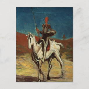 Don Quixote, c.1865-1870 Postcard