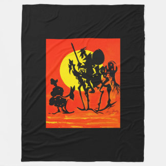 DON QUIXOTE FLEECE BLANKET