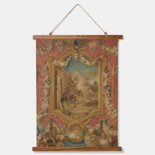 Don Quixote Guided by Folly, 18th century tapestry