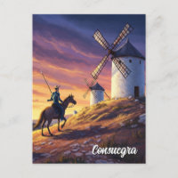 Don Quixote in Consuegra Spain Travel
