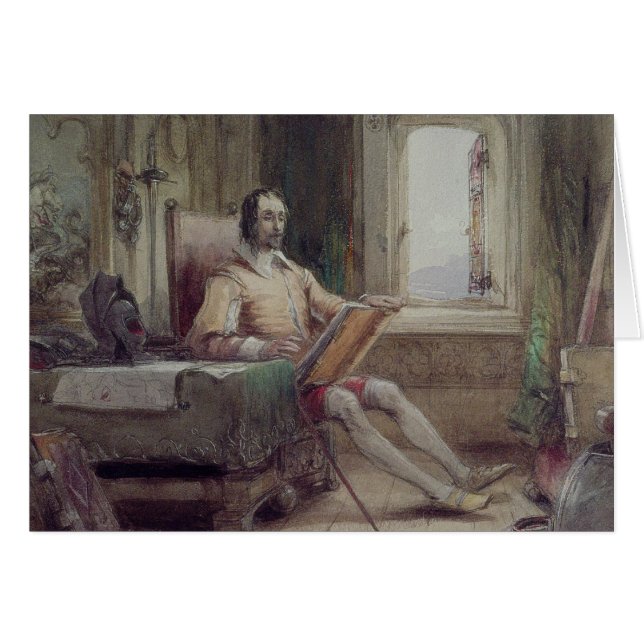 Don Quixote in his Study (Front Horizontal)