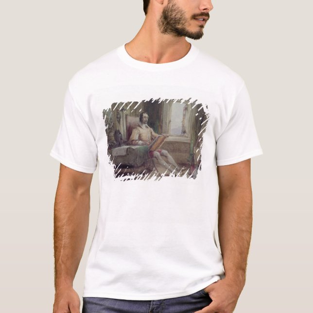 Don Quixote in his Study T-Shirt (Front)