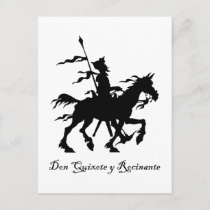 Don Quixote Rides Again Postcard