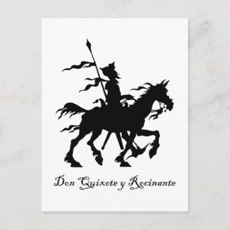 Don Quixote Rides Again Postcard