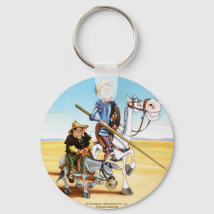 DON QUIXOTE & SANCHO KEYCHAIN- IVth. Centenary Key Ring