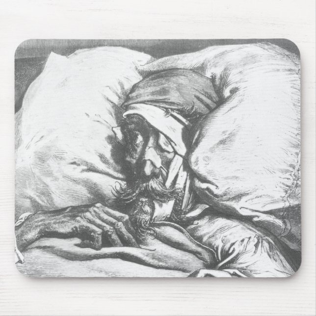 Don Quixote wounded Mouse Mat (Front)