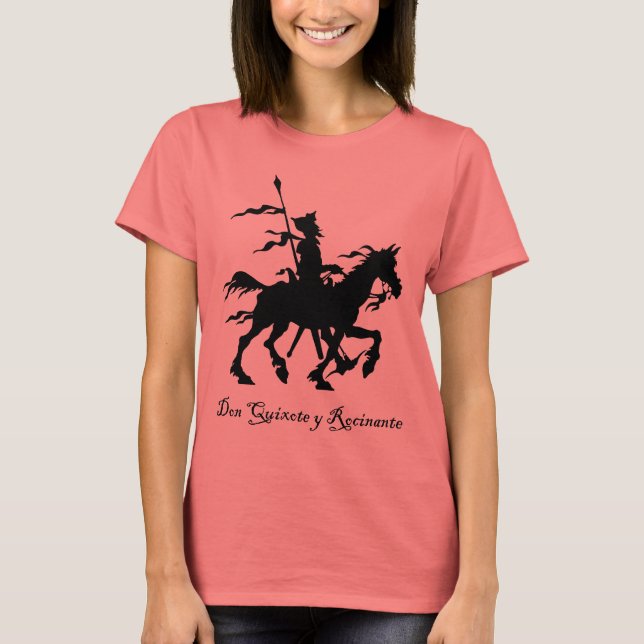 Don Quixote y Rocinante T-Shirt (Front)