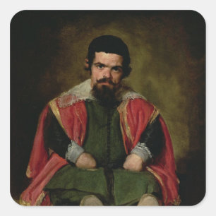 Don Sebastian de Morra, c.1643-44 Square Sticker