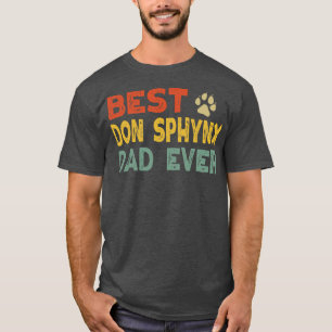 Don Sphynx Cat Dad Owner Breeder Lover Kitten  T-Shirt