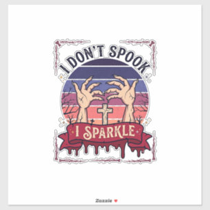 Don Spook Sparkle Zombie Hands Halloween Blood_1