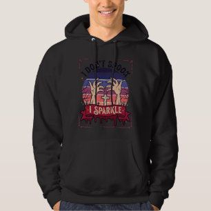 Don Spook Sparkle Zombie Hands Halloween Blood_1 Hoodie