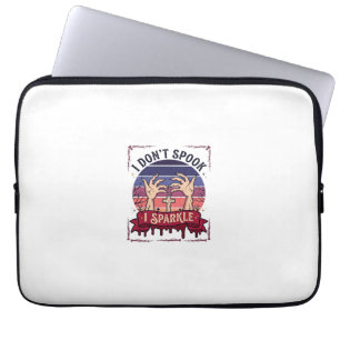 Don Spook Sparkle Zombie Hands Halloween Blood_1 Laptop Sleeve