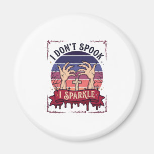 Don Spook Sparkle Zombie Hands Halloween Blood_1 Magnet