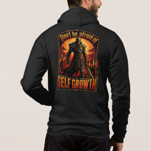 Don’t Be Afraid of Self Growth Knight Trading Mind Hoodie