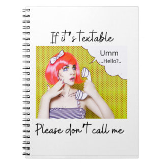 Don’t Call Me, Design Notebook
