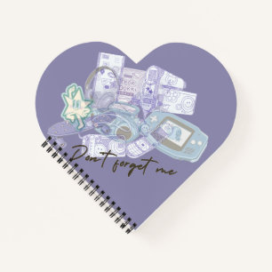 Don’t Forget Me – Nostalgic 2000s Memories Notebook