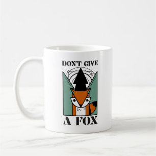 Don’t Give a Fox Funny Fox Graphic Classic Mug