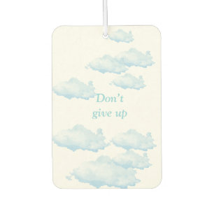 Don’t Give Up – Arabic Motivational Design with So Car Air Freshener