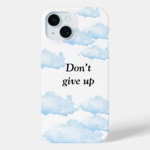 Don’t Give Up – Arabic Motivational Design with So iPhone 15 Case