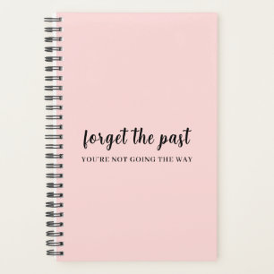 Don’t Look Back Peachy Pink Design Planner