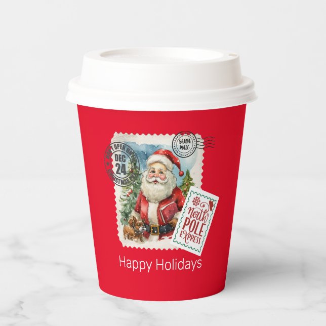 Don’t Open Until Christmas Paper Cups (Front)