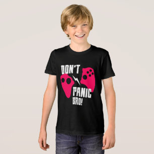 Don’t panic bro gaming  Tri-Blend shirt