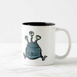 don’t panic - customisable Two-Tone coffee mug