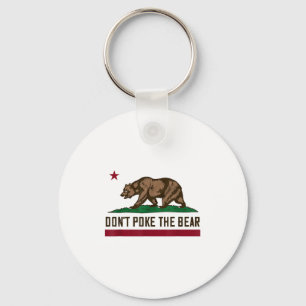 Don’t Poke The Bear Funny Key Ring
