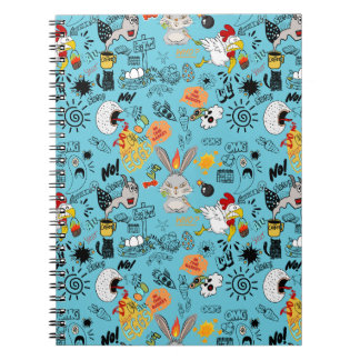 Don’t put all your eggs in one basket doodle notebook