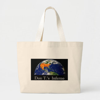 Don T.'s Inferno Large Tote Bag