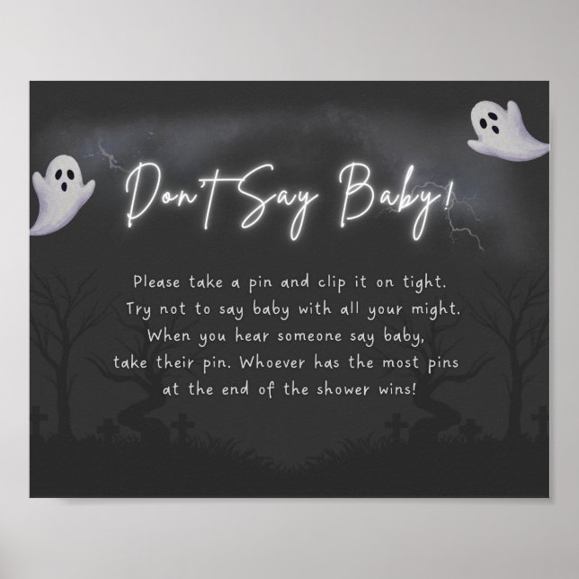 Don’t say baby sign (Front)