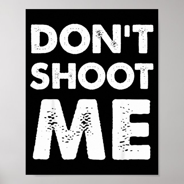 Don’t Shoot Me  Poster (Front)
