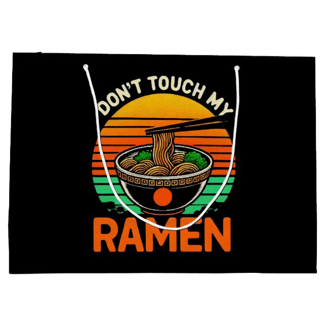  Don t Touch Ramen Lover Large Gift Bag (Back)