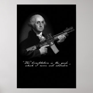 “Don’t Tread on George” Poster