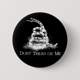 Don’t Tread on Me 6 Cm Round Badge