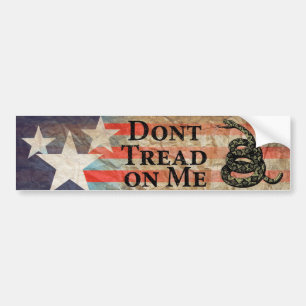Don’t Tread on Me Bumper Sticker
