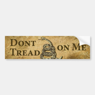 Don’t Tread on Me Bumper Sticker