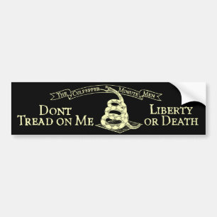 Don’t Tread on Me Bumper Sticker