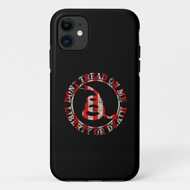 Don’t Tread on Me Case-Mate iPhone Case (Back)
