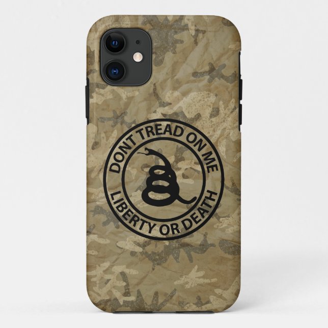 Don’t Tread on Me Case-Mate iPhone Case (Back)