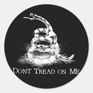 Don’t Tread on Me Classic Round Sticker