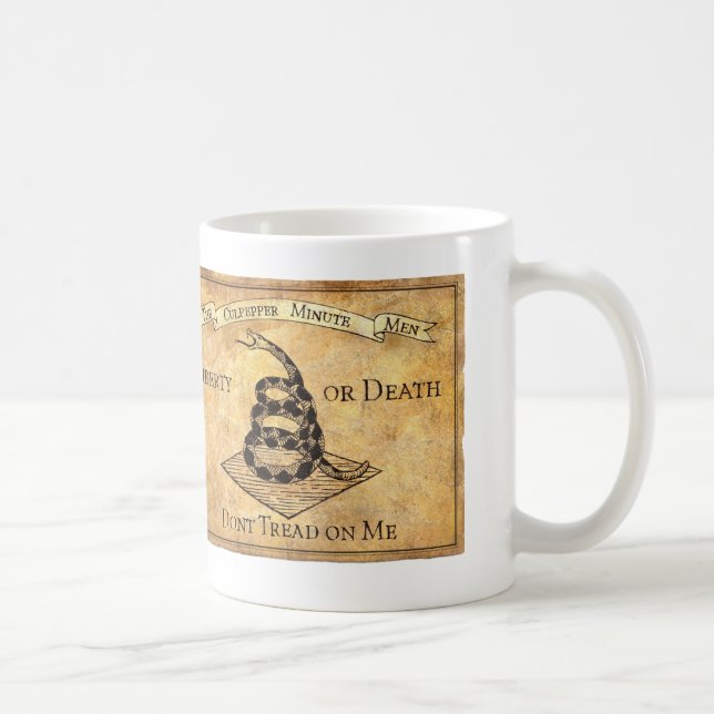 Don’t Tread on Me Coffee Mug (Right)