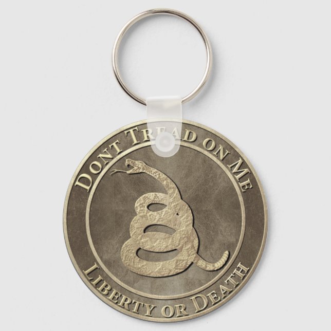 Don’t Tread on Me Key Ring (Front)