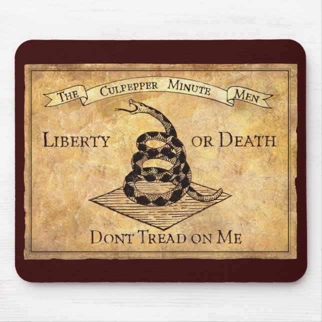 Don’t Tread on Me Mouse Mat (Front)
