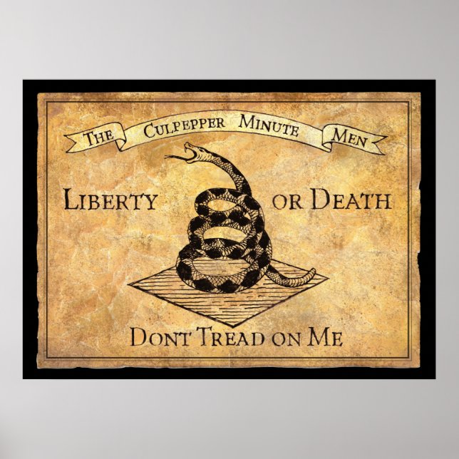 Don’t Tread on Me Poster (Front)