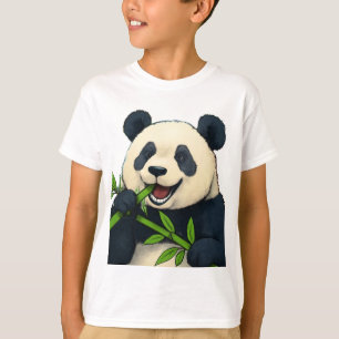 Don’t Worry, Eat Bamboo – Panda Art T-Shirt