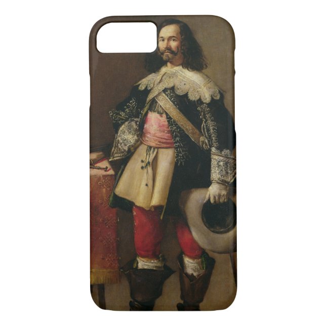 Don Tiburcio de Redin y Cruzat (oil on canvas) Case-Mate iPhone Case (Back)